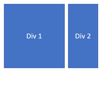 Bootstrap Align two divs vertically.PNG